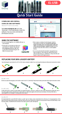 Thumbnail of document Guide - EL-USB-1 Temperature Data Logger